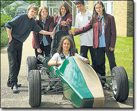 Environmentally Friendly Recycled Car